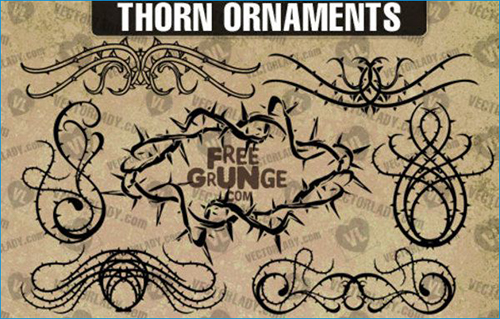Thorn Ornaments
