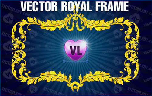 Vector Royal Frame