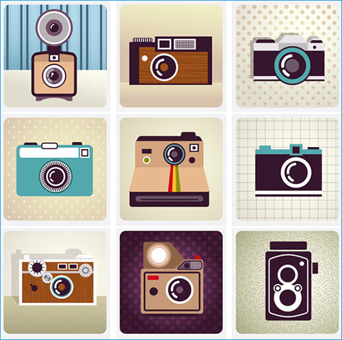 10 Free Hipster Vectors
