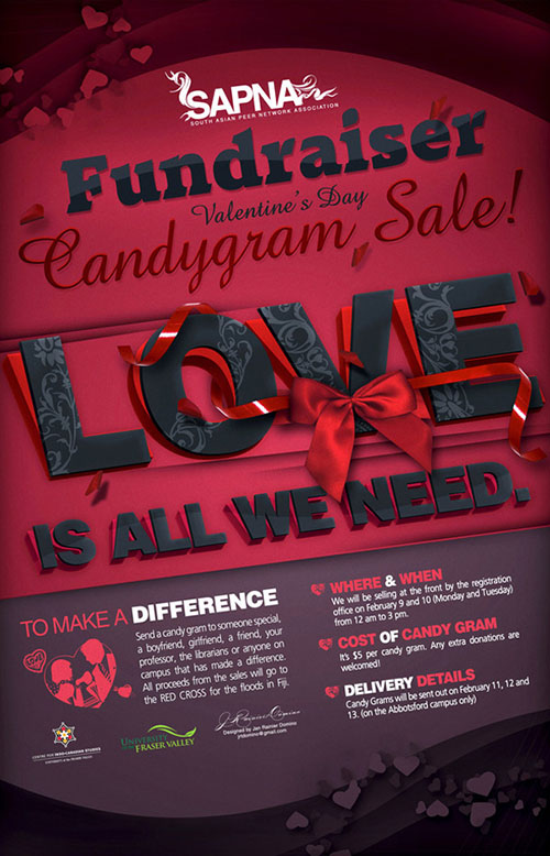 Candy Gram Funraiser Poster