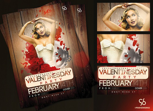 best-free-valentine's day flyer templates