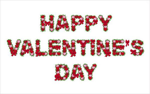 Happy Valentines Day Text1 Valentine Design