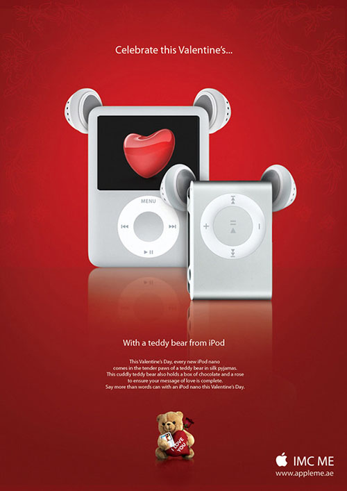 iPod Valentine Day Promotions